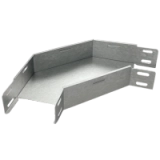 Горизонтальный поворот кабельного лотка 90° 100х50 мм