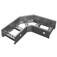 Горизонтальные повороты лестничных лотков